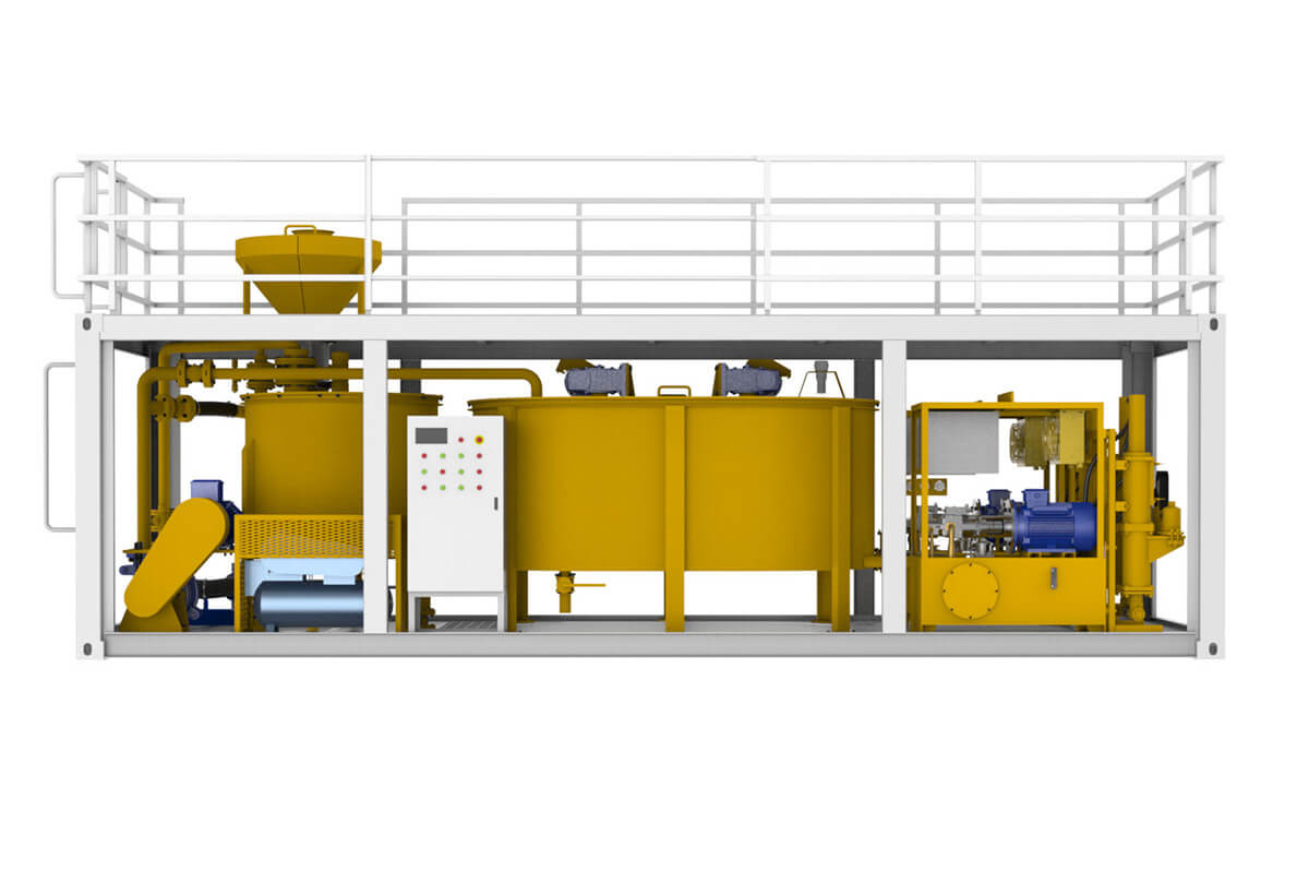 20GP container type Grout Mixing Plant