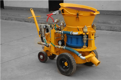 shotcrete machine in rock stabilisation