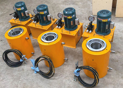 200 ton tension hydraulic jack for construction