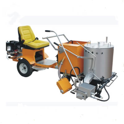 vehicle booster thermoplastic road marking machine