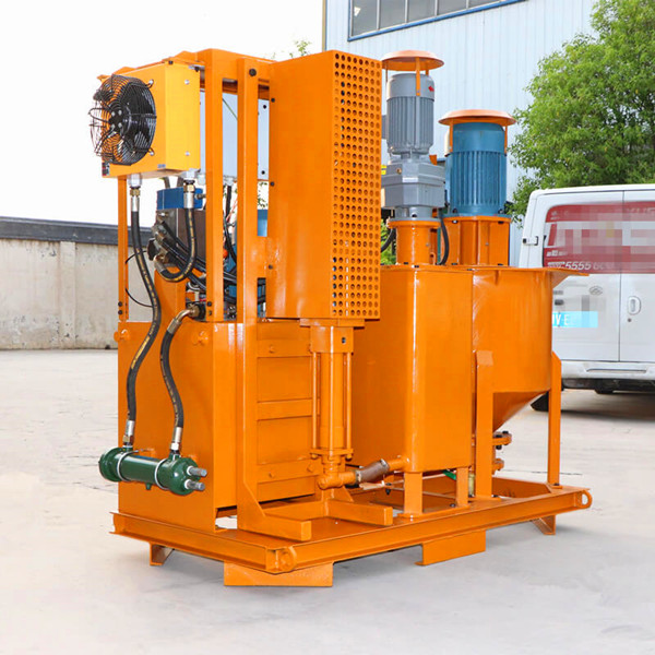 grouting unit for anchoring works