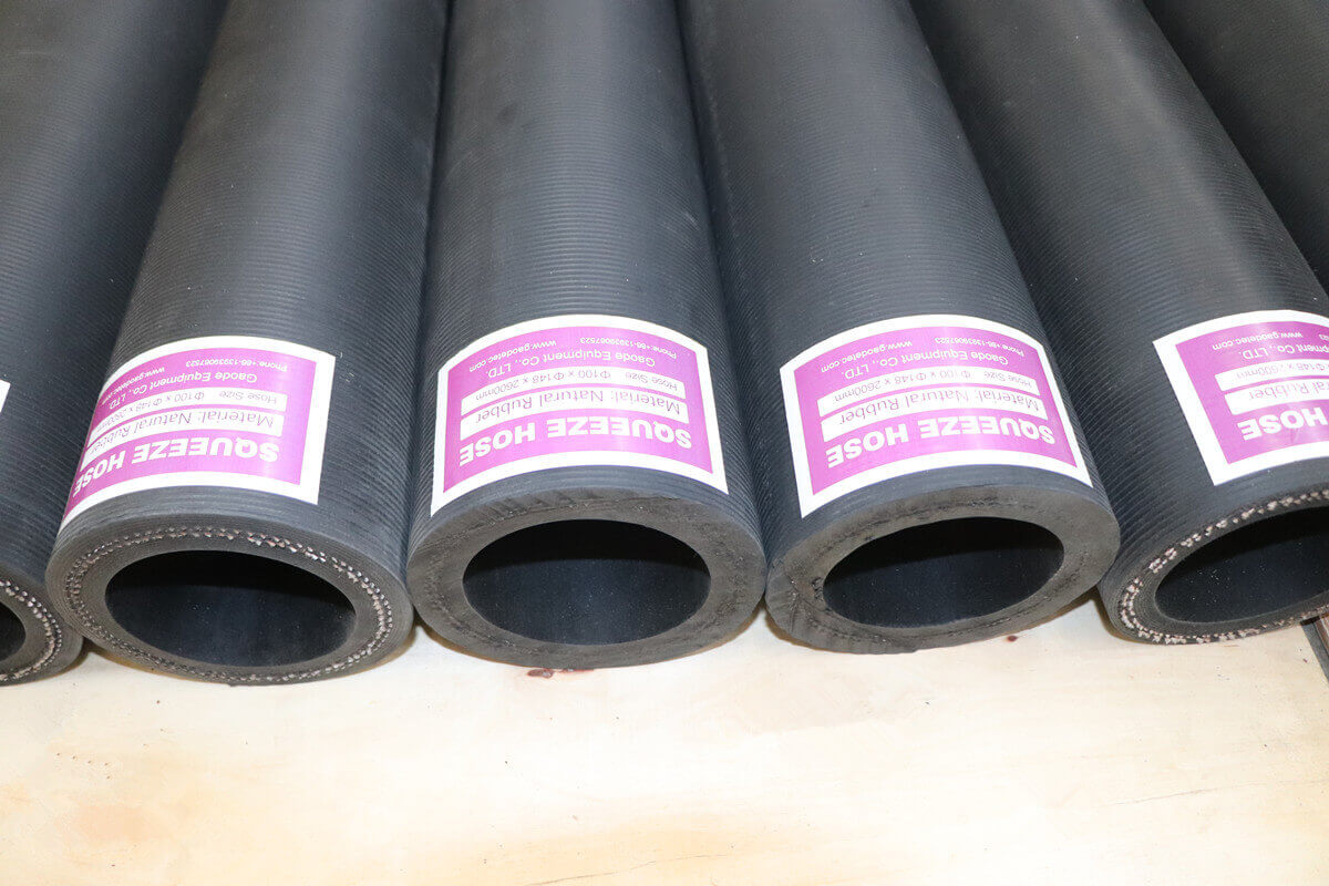 high-pressure squeeze pump rubber hose