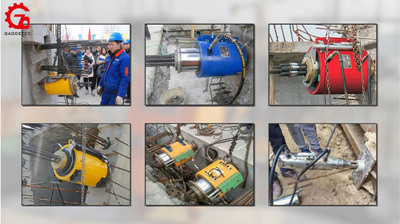 tension types hydraulic jack application
