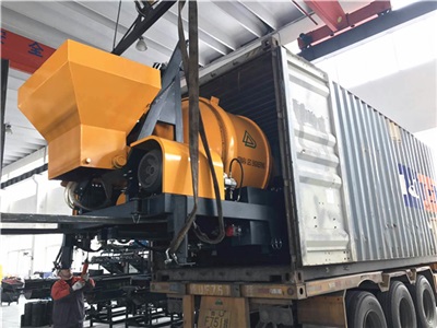 electrical concrete pump machine in Indonesia