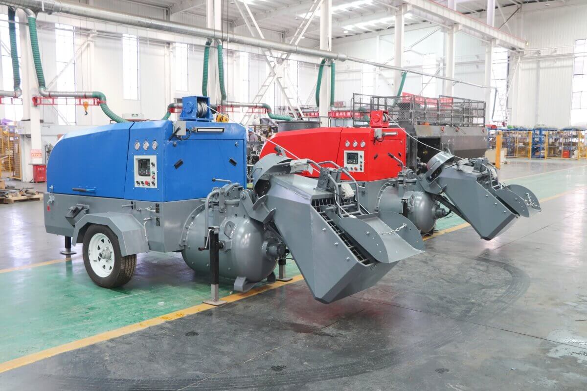 pneumatic semi dry mortar conveyor