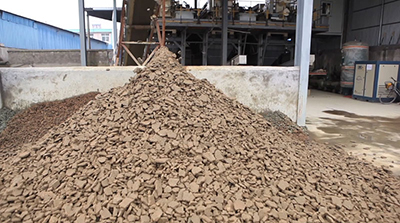 Paper pulp sludge