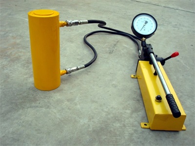 100ton hydraulic jack and manual pump