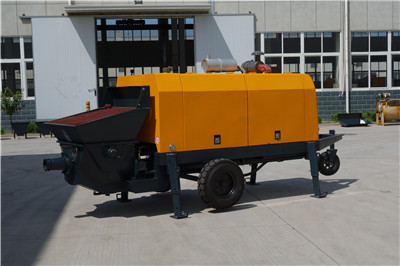 Diesel concrete pump