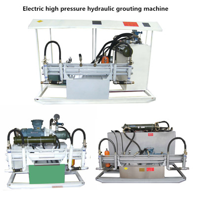 Electric hydraulic grout pump