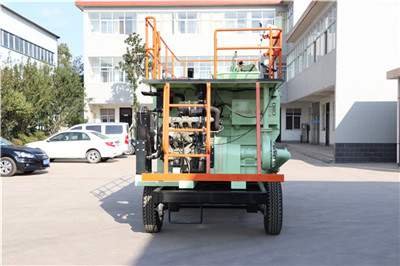 diesel engine hydroseeding machine