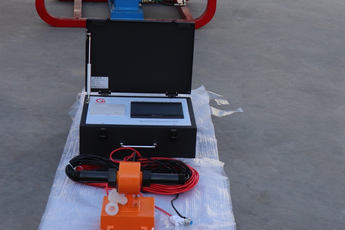 automatic permeation grout recorder