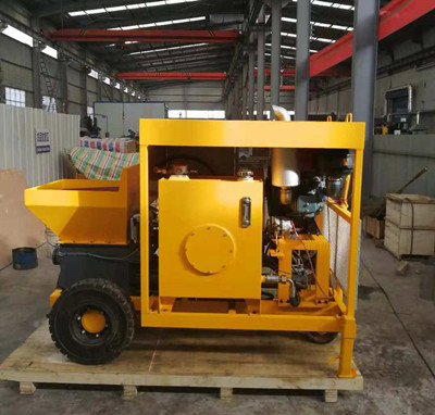 small capacity concrete pumping machine