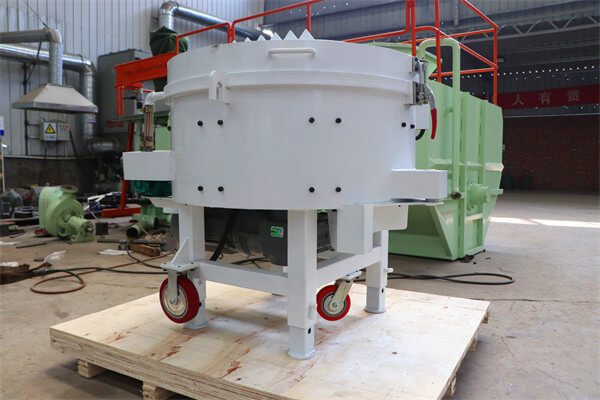 250kg tank refractory pan mixer for sale