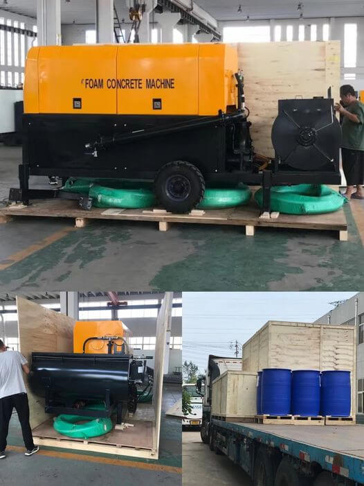 cellular lightweight concrete brick block making machine