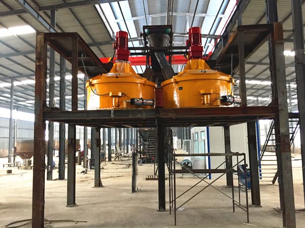 vertical shaft concrete mixer supplier