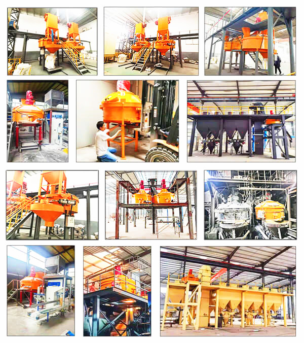 working principle of planetary concrete mixer