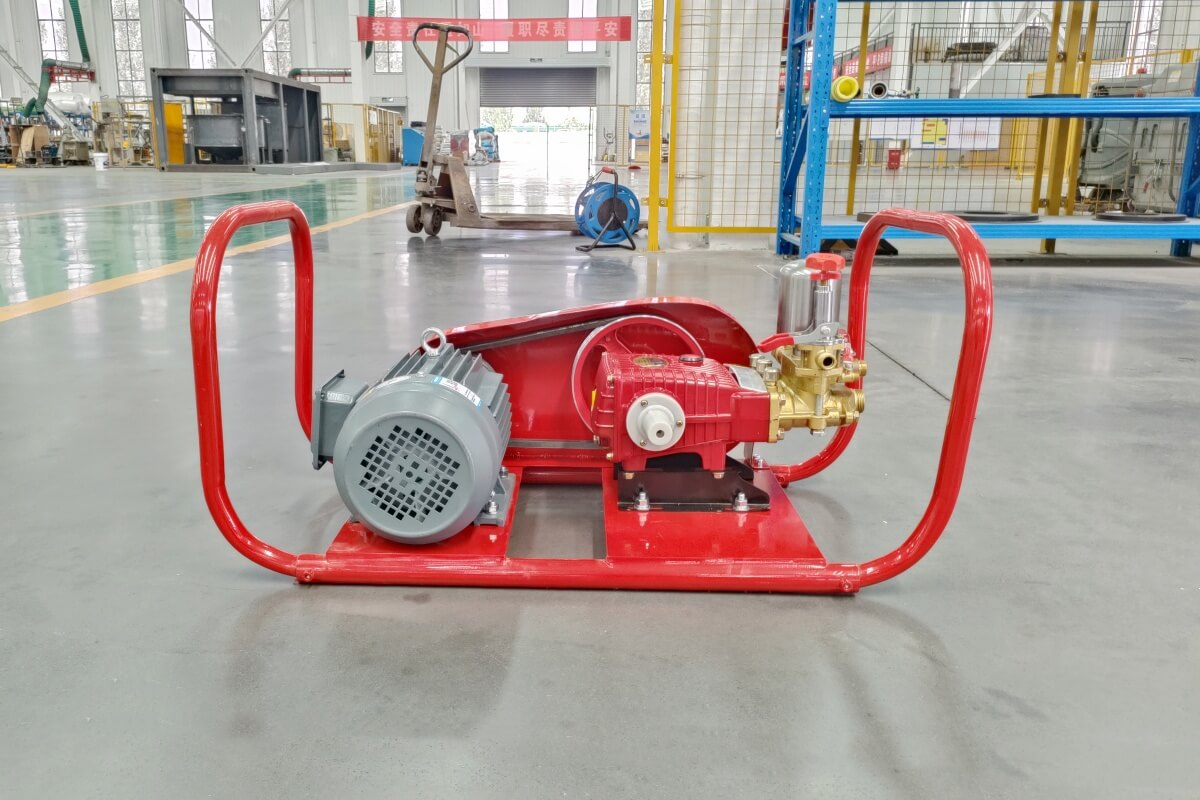 water pump for gunning machine