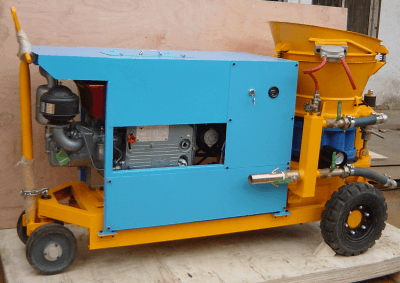 GAODETEC shotcrete machine