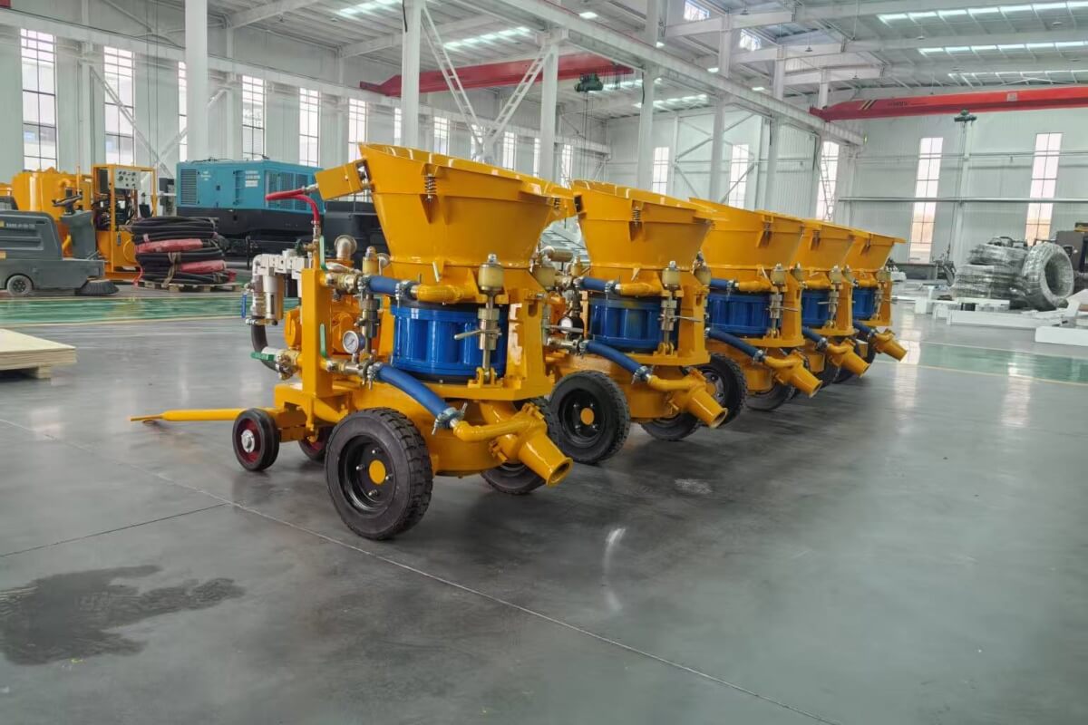 slope protection shotcrete machine