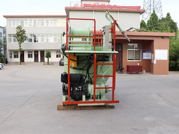 skid mounted hydro seeding system