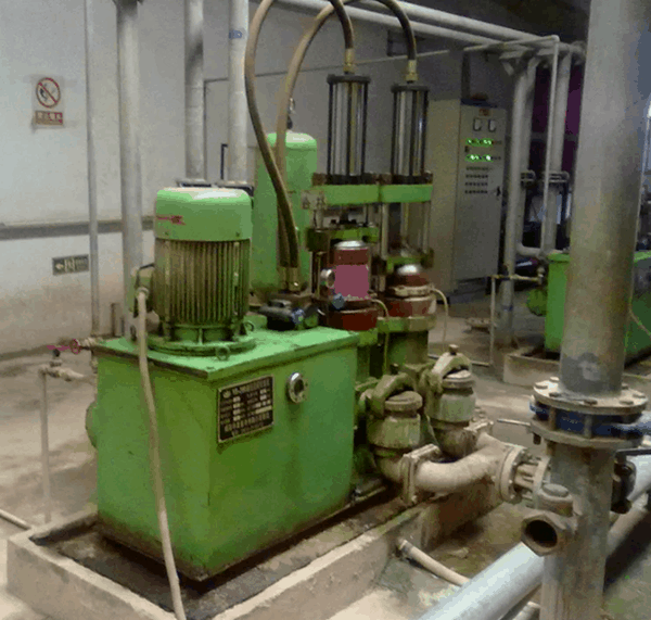 piston pump for ceramic slurry