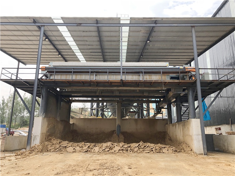 filter press working