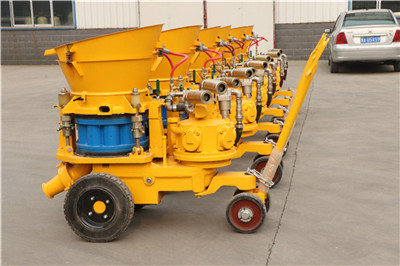 concrete gunite machine