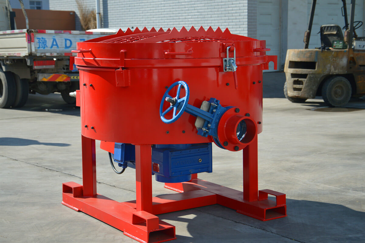 500kg refractory pan mixer