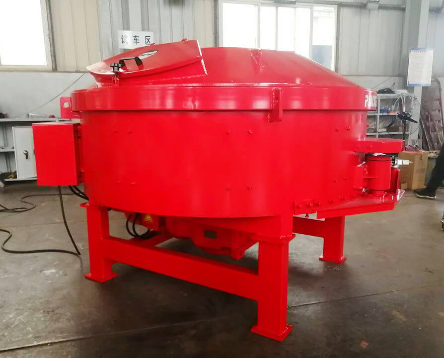 refractory pan mixer supplier