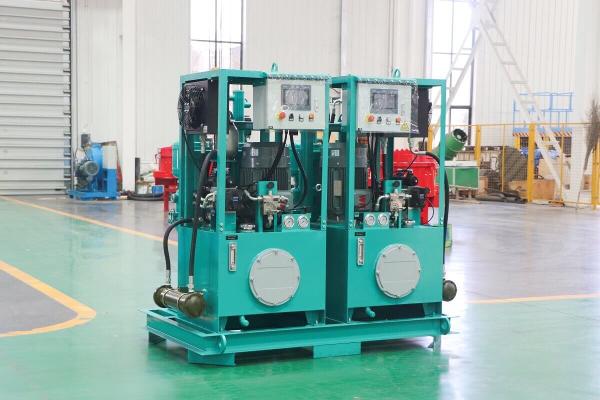 fully hydraulic grout pump