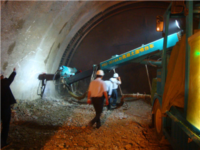 shotcrete machine for tunnel Engineering