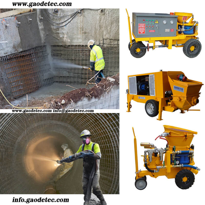 shotcrete application