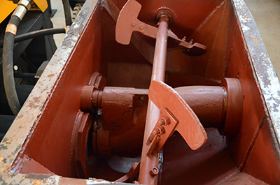 concrete pump S valve