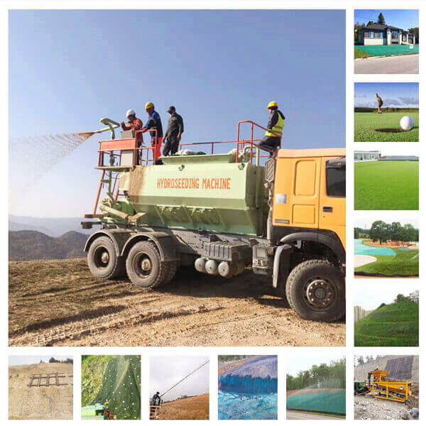 high efficiency hydroseeder equipment