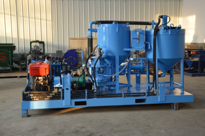 diesel engine driven grout plant for sale to Singapor