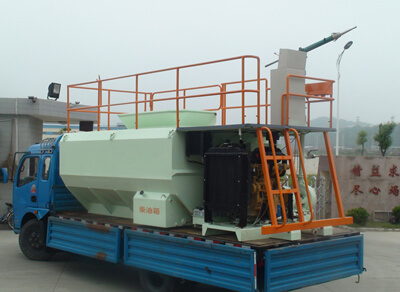 hydroseeding machine