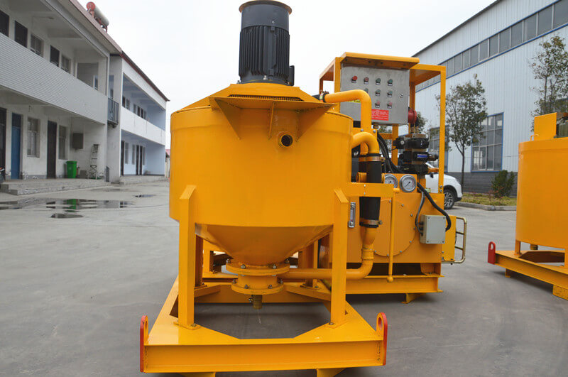 TBM grout equipment