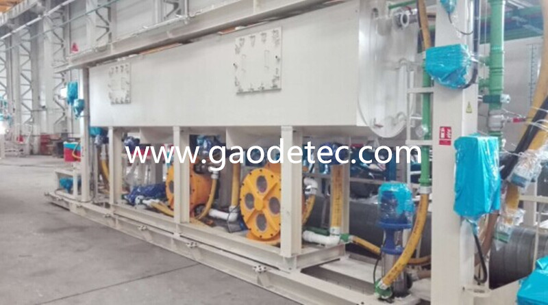 customized hose pump with adjustable flow rate for TBM