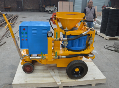 dry shotcrete machine