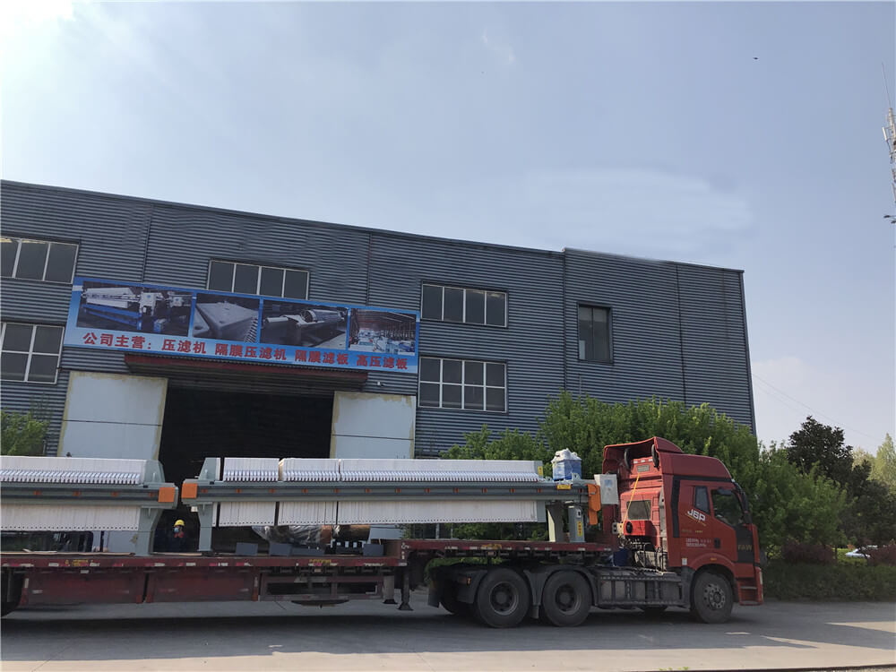 Filter Press for Filtering Clay