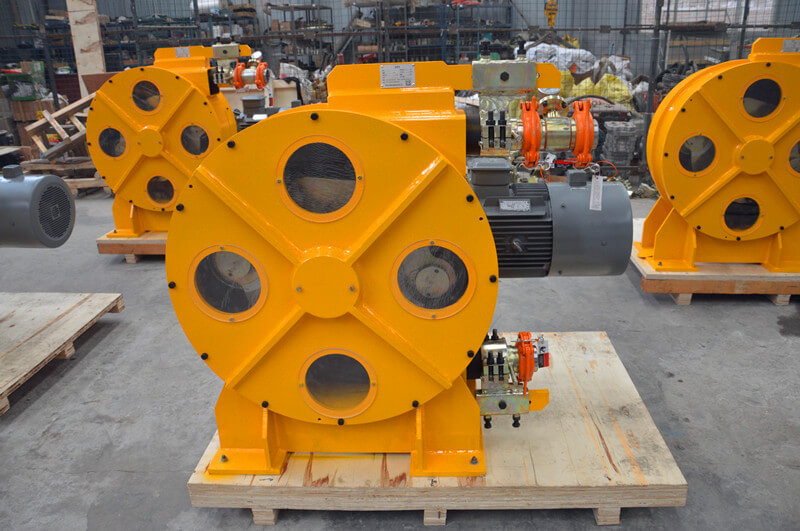 peristaltic hose pump for cement slurry