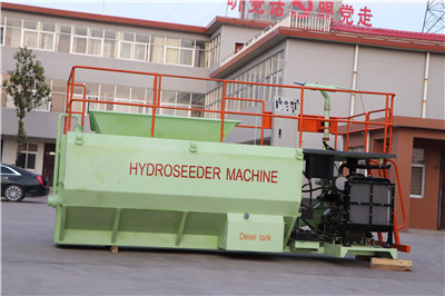 Hydroseeding machine South America