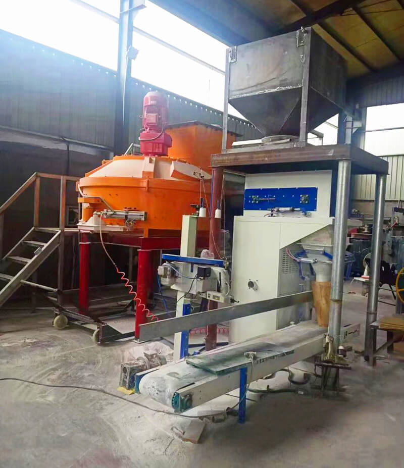 planetary mixer at clients refractory manufacture site