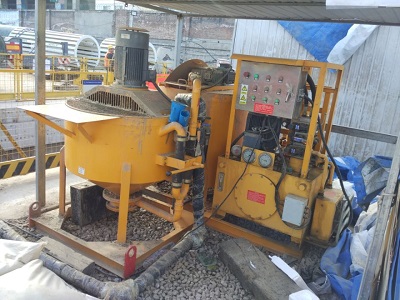 cement grout mixing and pumping machine for sale
