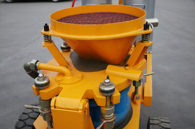 shotcrete machine for grid slope project