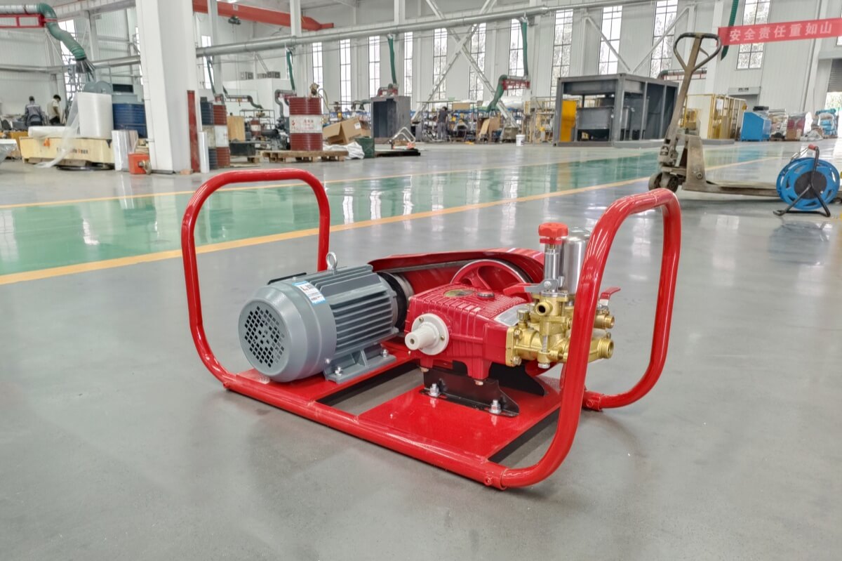 water pump for dry mix refractory gunning machine