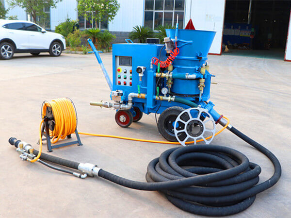 refractory materials spraying pump