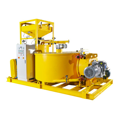 grouting plant for tunnel under river