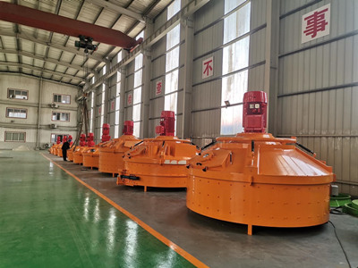 Vertical shaft planetary concrete mixer for sale