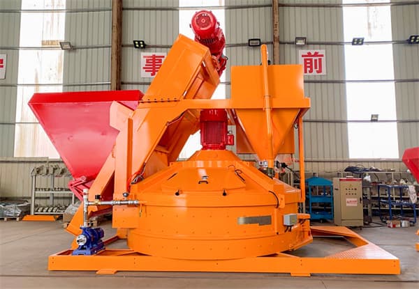 planetary concrete mixers for block making line